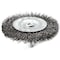 Superior Steel 1-1/2" Wire Wheel 1/4" Shank - Coarse Crimped Wire 4500 RPM S1858 - alternate 2